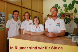 Team in Riumar - Sonkoi, Tanja, Raul
